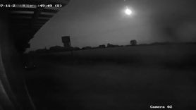 Bulgaristan Semalarında Geçen Meteor Romanya'ya Düştü