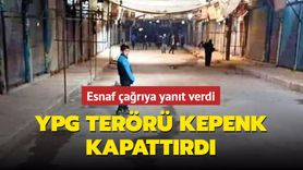 Münbiç'te Esnaf Terör Örgütü PKK/YPG'ye Karşı İsyan Etti