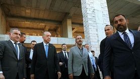 Başkan Erdoğan, Abdi İpekçi Spor Salonu'nun Yerine İnşa Edilen Basketbol Gelişim Merkezi'ni İnceledi