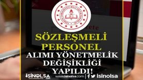 Miili Eğitim Bakanlığı Personel İstihdamında Yönetmelik Değişikliği