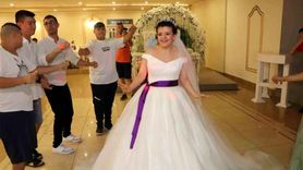 Samsun'da Epilepsi Hastası Ayşe'ye Düğün Yapıldı