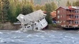 Alaska'da Küresel Isınmanın Etkisi: Mendenhall Nehri Taştı
