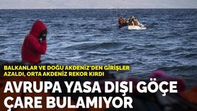 Balkanlar ve Doğu Akdeniz’den girişler azaldı, Orta Akdeniz rekor kırdı: Avrupa yasa dışı göçe çare bulamıyor