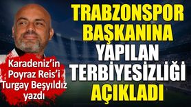 Trabzonspor Başkanı Ertuğrul Doğan'a Yapılan Terbiyesizlik