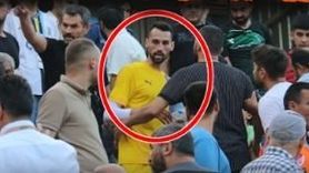 Alpay tribüne çıkarak taraftarla kavga etti