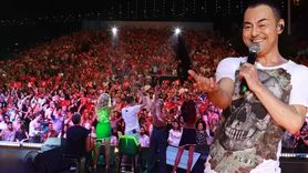 Serdar Ortaç Kuruçeşme Açıkhava Sahnesi'nde İzdiham Yarattı