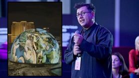 Yeni Medya Sanatçısı Refik Anadol, Las Vegas'taki Sphere'de Eserini Sergiledi