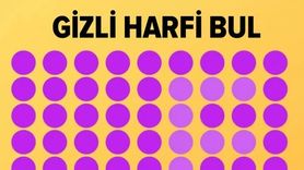 Optik İllüzyon: Gizli Harfi Bulabilir Misiniz?
