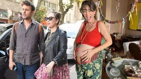 Demet Evgar ile Levent Babataş Nişantaşı'nda görüntülendi