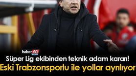 Süper Lig'de flaş ayrılık kararı! Eski Trabzonsporlu ile yollar ayrılıyor