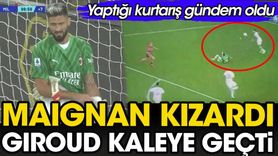 Milan'da Olivier Giroud Kaleye Geçti