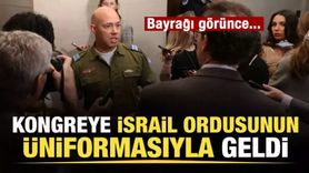ABD Temsilcisi İsrail Ordusu Üniformasıyla Kongreye Girdi