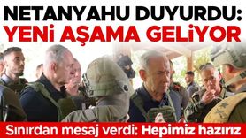 İsrail Başbakanı Gazze Sınırındaki Askerleri Ziyaret Etti