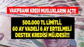 Vakıfbank Kredi Musluğunu Patlattı! Yeni Destek Kredisi Müjdesi