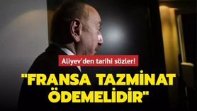 Azerbaycan Cumhurbaşkanı İlham Aliyev'den Fransa'ya Sert Eleştiri