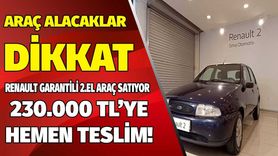 Renault Fabrika Çıkışlı Garantili 2. El Araç Satıyor