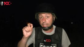 Bizim TV Genel Yayın Yönetmeni ve TV100.com Yazarları Gazze Saldırısı Sırasında Roket Tehdidiyle Karşılaştı