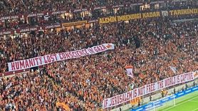 Galatasaray - Kasımpaşa Maçında Kudüs Protestosu