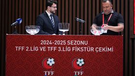 2024-25 Sezonu TFF 2. Lig ve TFF 3. Lig Fikstürü Çekildi