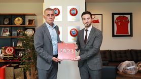 Anadolu Ajansı, TFF Başkanı İbrahim Hacıosmanoğlu'nu Ziyaret Etti