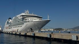 Bodrum'a Seabourn Encore Kruvaziyeri Ziyareti
