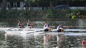 Edirne'de Gençler Türkiye Kürek Şampiyonası Heyecanı Başladı