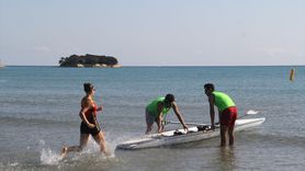 Sinop'ta Deniz Küreği Türkiye Şampiyonası Sona Erdi
