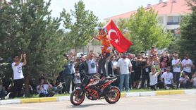 Akrobasi Sporu İle Gençlere Güvenli Motosiklet Kullanımı Tavsiyesi