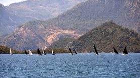 Marmaris'te 17. Uluslararası Channel Regatta Yelkenli Yat Yarışları Başladı