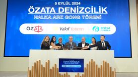 Özata Denizcilik Borsa İstanbul'da Gong Töreni Düzenledi