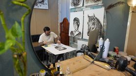 Saç Tellerinden Sanat: Iraklı Berberin Eşsiz Yetenekleri