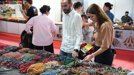 3. Tesbih ve Doğal Taşlar Fuarı Adana'da Sürüyor