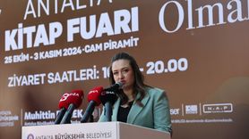 Antalya'da 14. Kitap Fuarı Açıldı