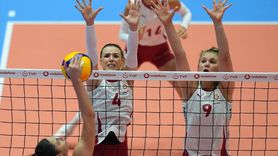 Galatasaray Daikin, Aras Kargo'yu 3-0 Mağlup Etti