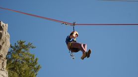 Olimpos'ta Kaya Tırmanışı Şenliği Coşkuyla Başladı