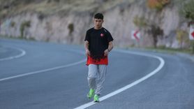 Yürüyüş Şampiyonları Doğada Antrenman Yapıyor