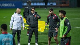 A Milli Takım Galler Maçına Hazırlanıyor