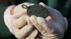 Hadrianopolis Antik Kenti'nde 1600 Yıllık Hazreti Süleyman Tasvirli Kolye Ucu Bulundu