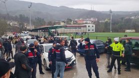 Düzce'de Süper Amatör Lig Maçı Olaylar Nedeniyle Tatil Edildi