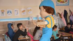 Kırsaldaki Öğrencilere Pizzalı Destek