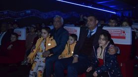 Kocaeli'de Gezen Sinema Tırı Çocuklarla Buluştu