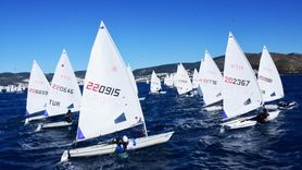 Bodrum'da ILCA Avrupa Kupası Yelken Yarışları Düzenlendi