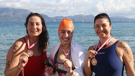 Datça'da 19. Açık Deniz Kış Yüzme Maratonu Gerçekleşti