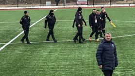 Sivas'ta Amatör Futbol Maçında Gerilim