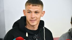 Trabzonspor'un Yeni Transferi Danylo Sikan Trabzon'da