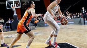 ÇİMSA ÇBK Mersin, FIBA Kadınlar Avrupa Ligi'nde İspanyol Valencia Basket'i Geçti