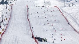 Erzincan'da Snowboard Heyecanı Başladı
