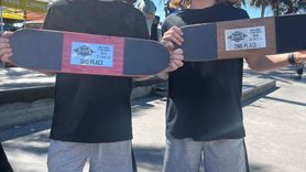 İkiz Kaykaycılar ABD Yarışmasında Başarı Elde Etti