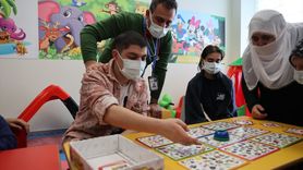 Kayseri Şehir Hastanesi'nde Lösemili Çocuklara Zeka Oyunları Etkinliği