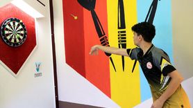 13 Yaşındaki Dart Şampiyonu Bedirhan Nas, Milli Forma Hayaline Odaklandı